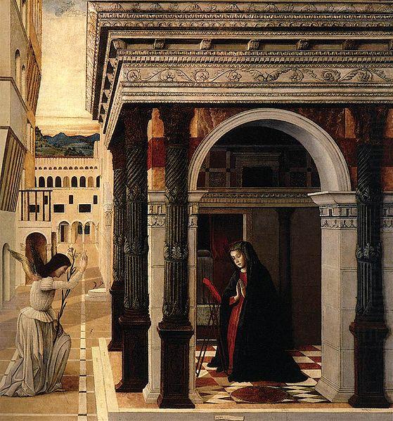 The Annunciation, Gentile Bellini